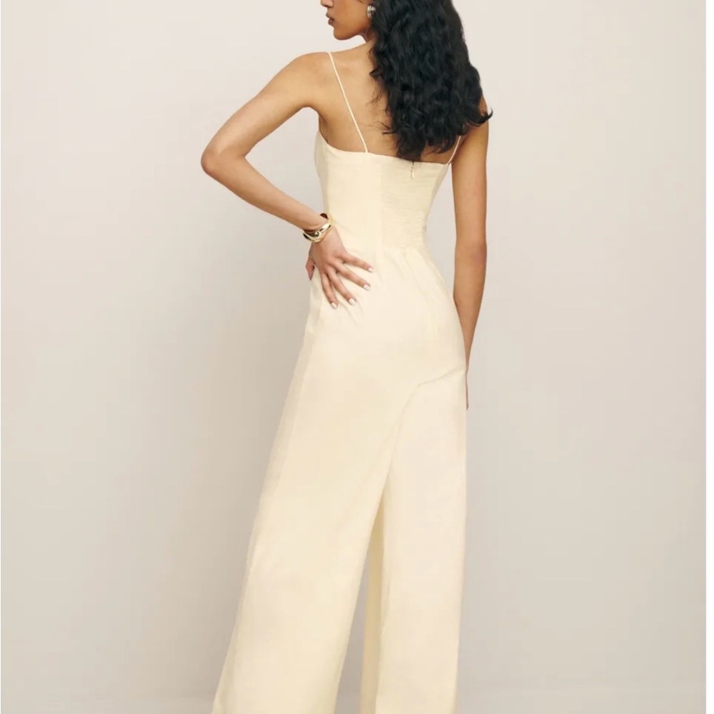 Reformation Cream Jumpsuit - Picture 4 of 6